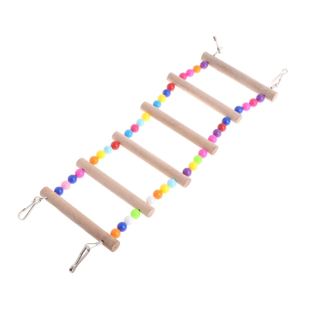 Bird's Wooden Rainbow Ladder