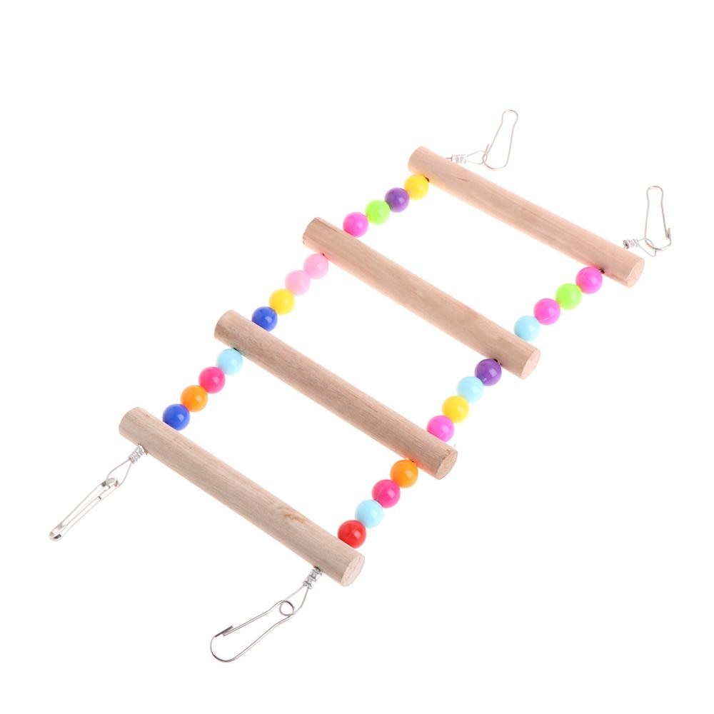 Bird's Wooden Rainbow Ladder