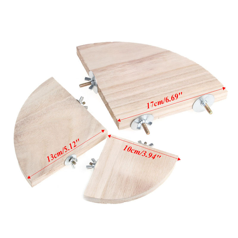 Bird's Wood Platform Stand