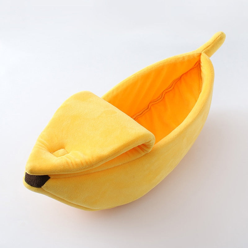 Banana Shaped Cat Bed