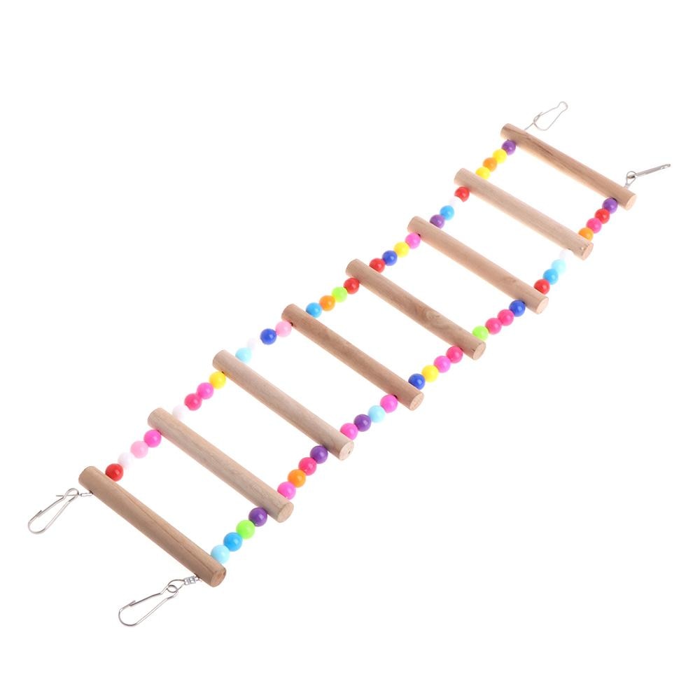 Bird's Wooden Rainbow Ladder